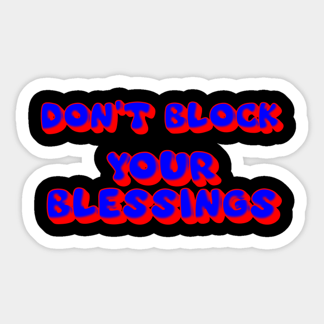 Blessings Sticker by Fly Beyond